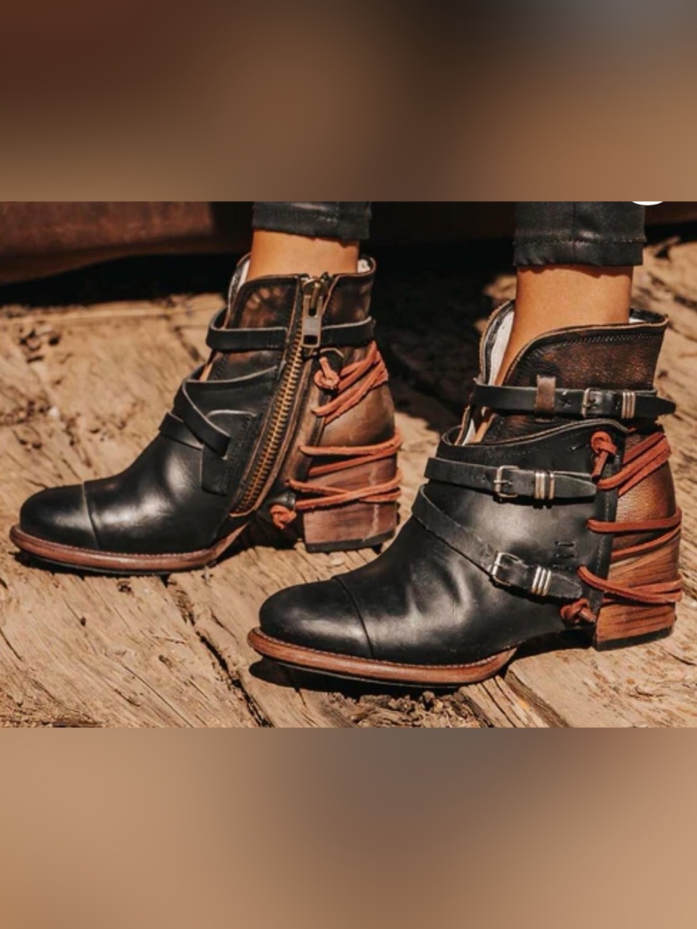 Freebird by Steven Crue in Black Multi - Size 9